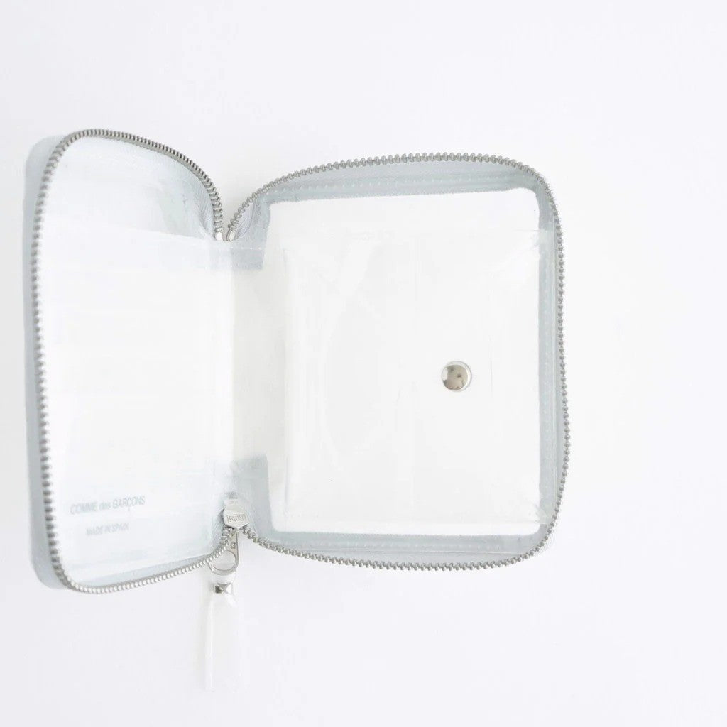 二つ折りZIP財布 - TRANSPARENT SNAKE #CLEAR [8Z-T210-051]
