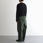 UTILITY BAKER PANTS #OLIVE [FSC251-40139]
