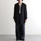 TOP STITCH SHIRT #BLACK [26330507]