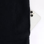 WOOL FREECE HALF ZIP PULLOVER #NAVY [YK24FW0801B]