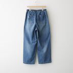 CORPORATE DENIM EASY PANTS #DARK WASH [FSC263-40154FB]