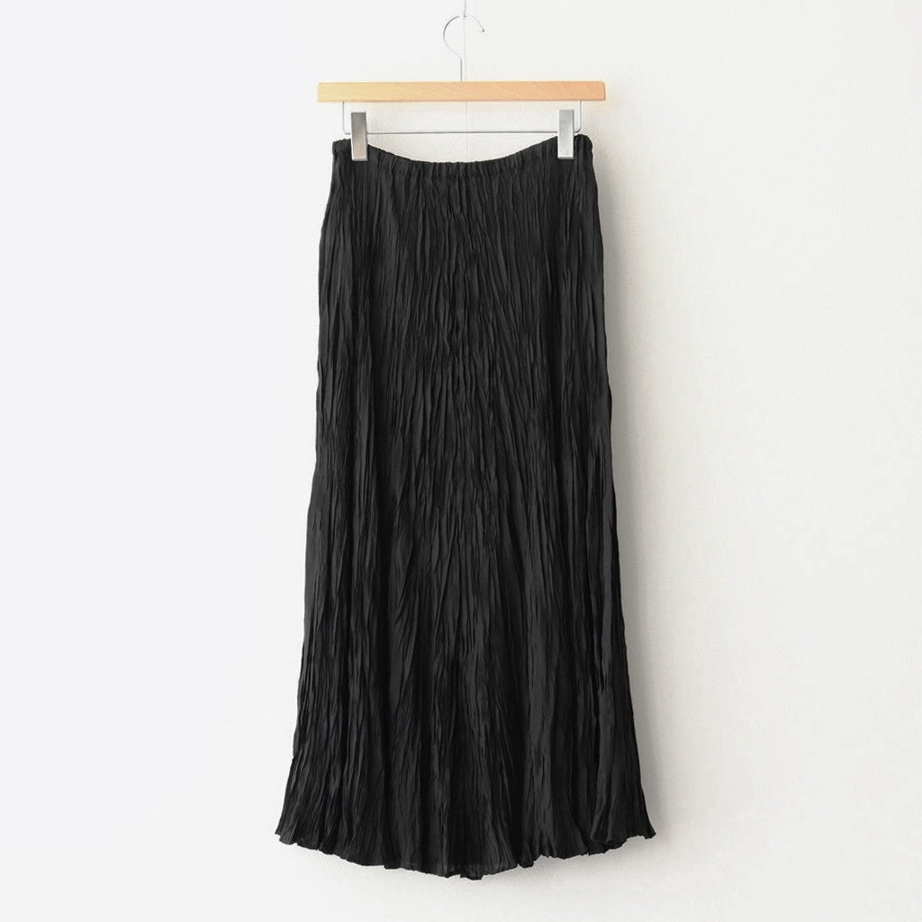 CATCH WASHER CUPRA CIRCULAR SKIRT #BLACK [SKAGGM0303]