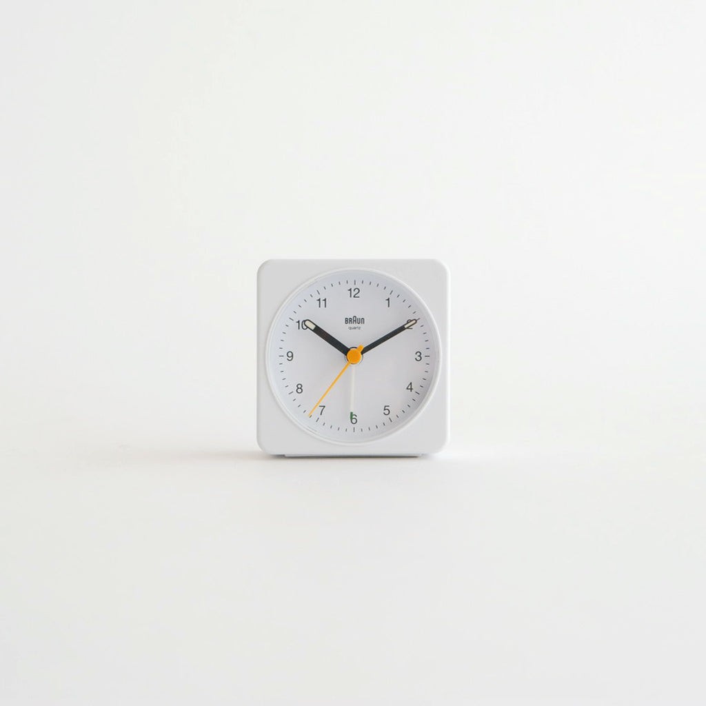Analog Alarm Clock #WHITE [BC03W]