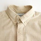 BUTTON SHIRT B.D #kusaki khaki-ch (olive) [15106]