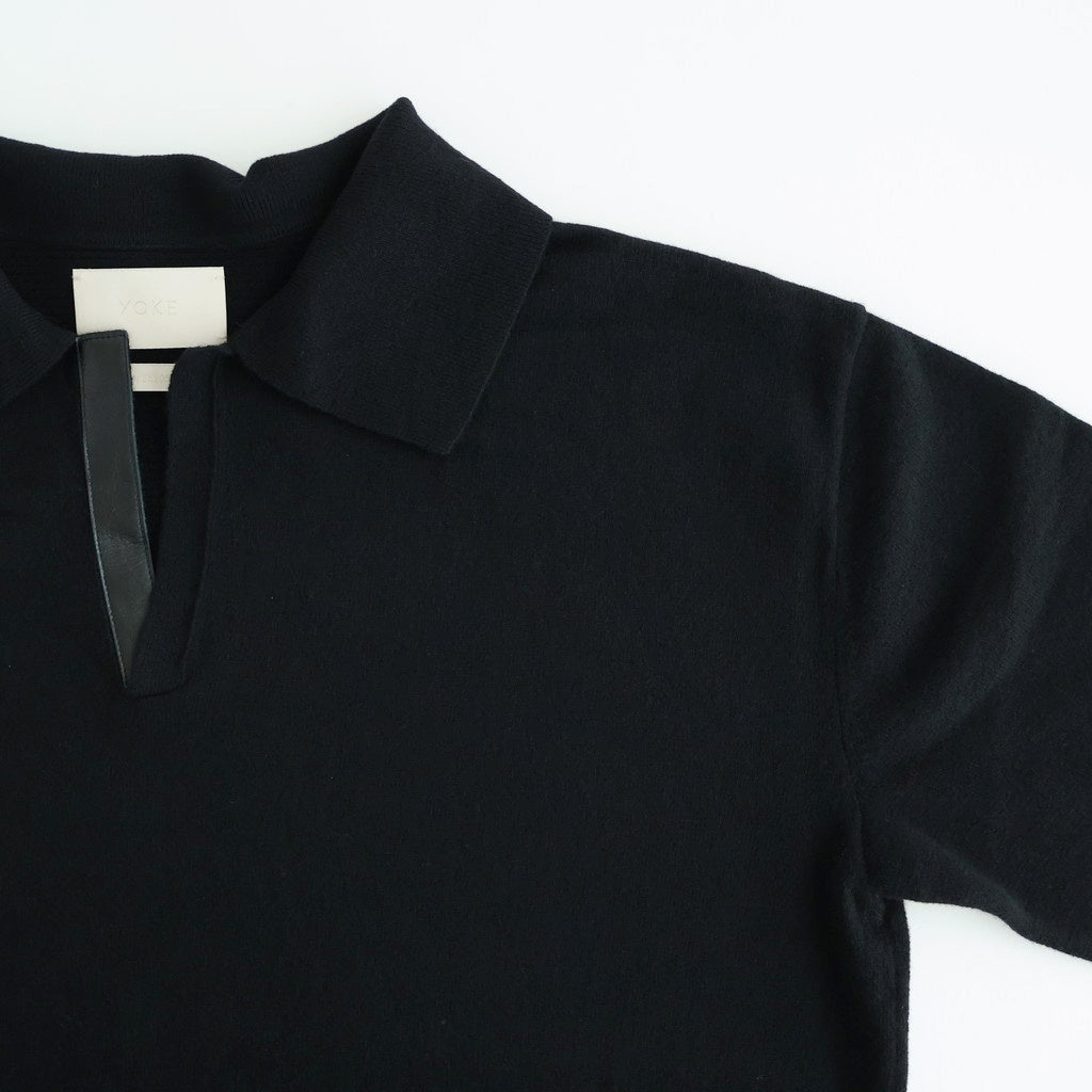 Fine Gauge Skipper Sweater #BLACK [YK25FW01126S]