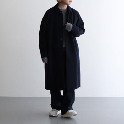 Melton Big Coat #NAVY [D224-C507]