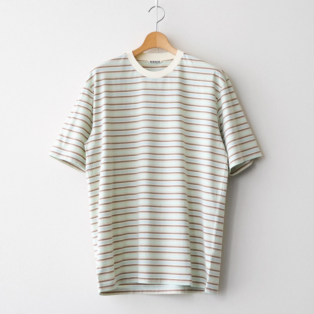 GRADIENT STRIPE JERSEY TEE #FADE MINT STRIPE [A26ST02GJ]