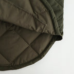 ナイロンタッサーキルトコート #KHAKI [HP-J026-051]