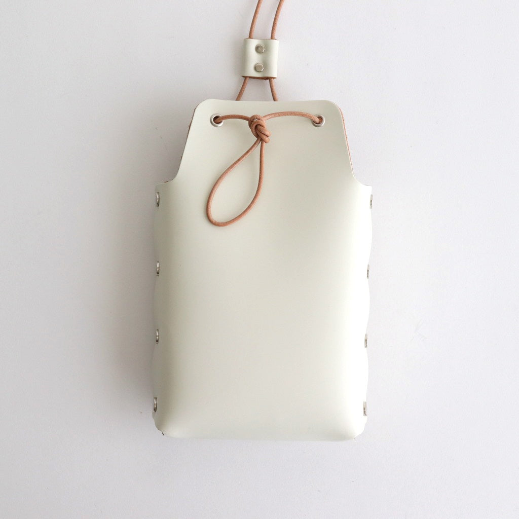 assemble neck pouch L #white [ol-rc-anl]