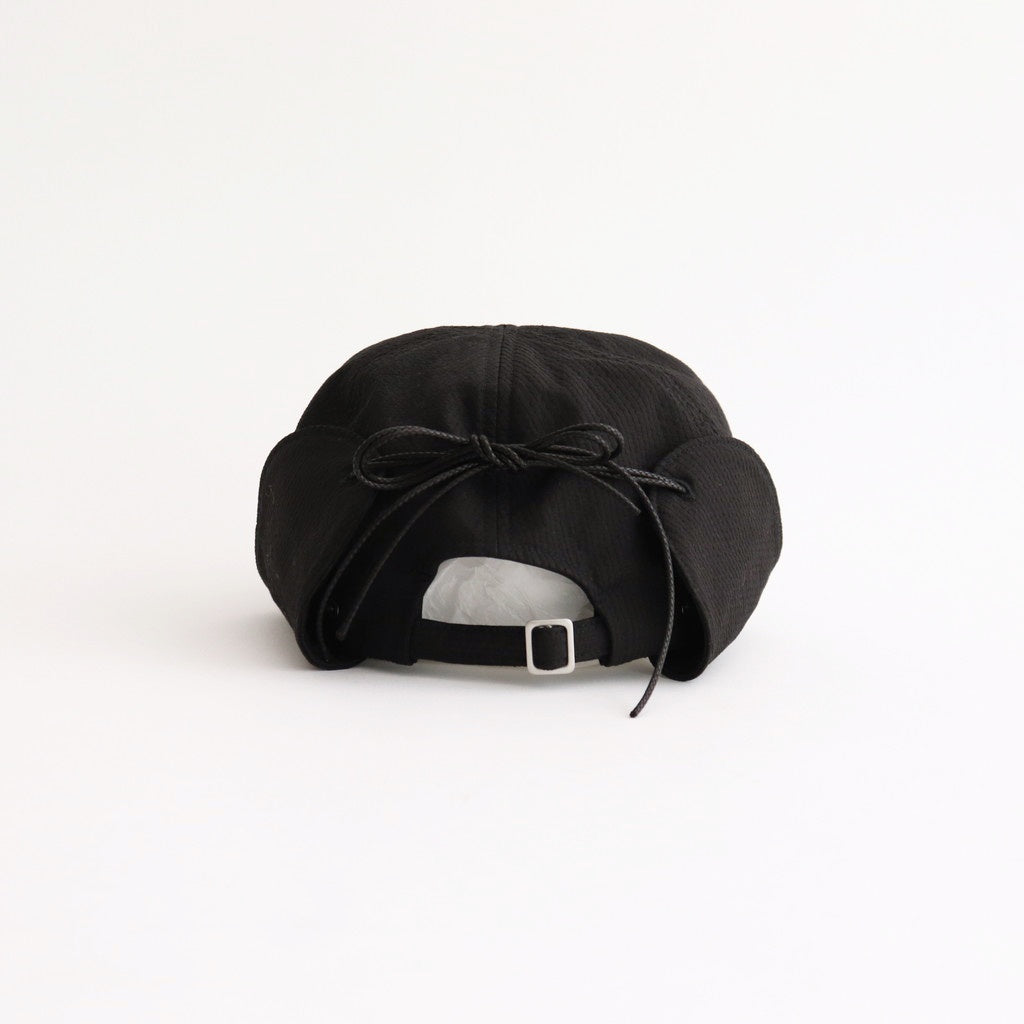 Calceolaria Cap #Black [N-1406]