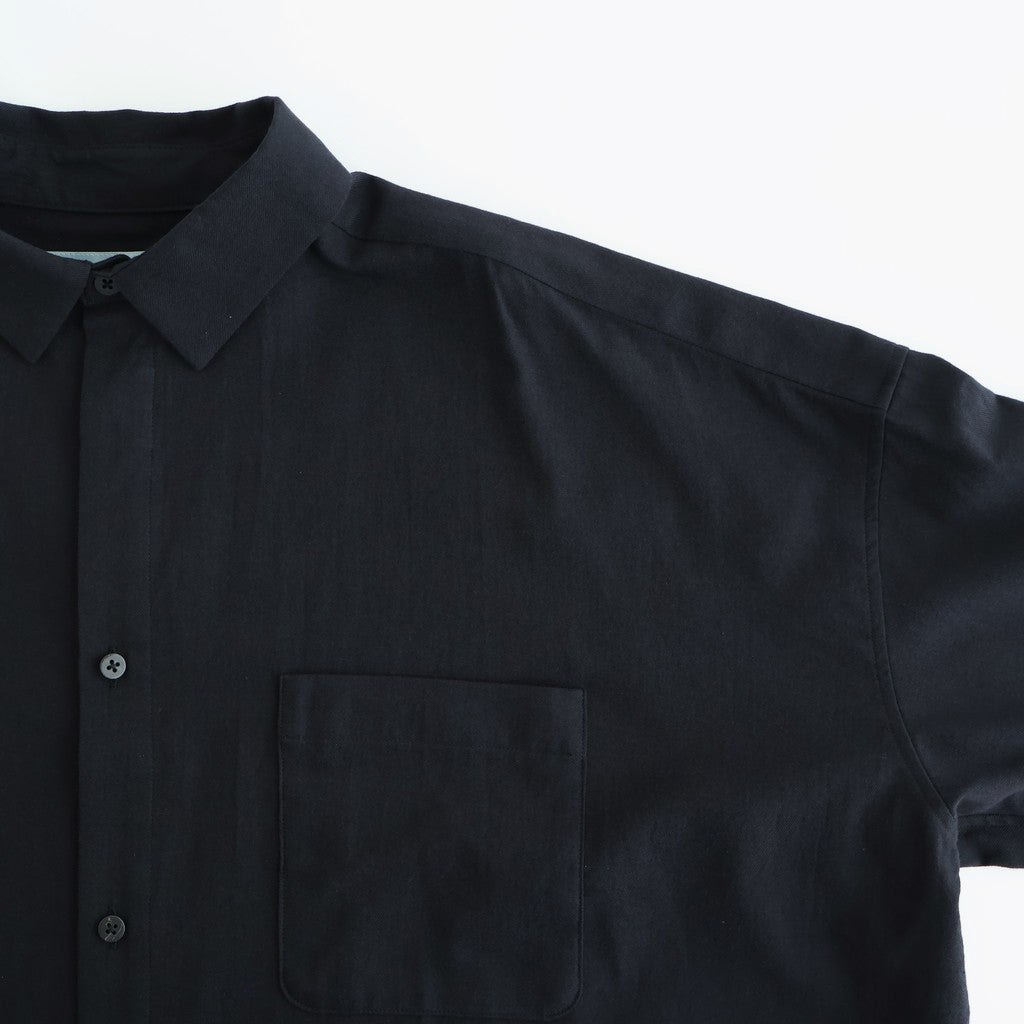 ワイドBOXシャツ-P #BLACK [D225-T892-P]