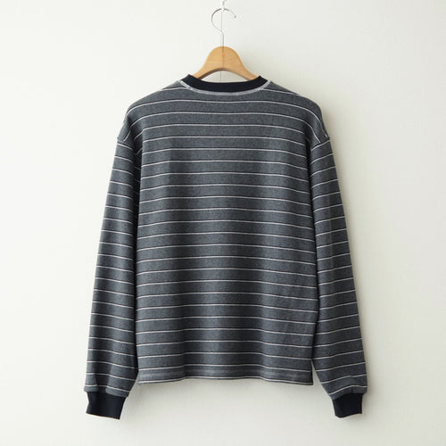 Border Long T-shirts #C/GRY [12520613]