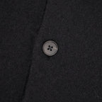 PURE CASHMERE KNIT POLO LS #BLACK [ST.1630]