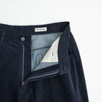 SUMI/INDIGO CORDUROY ASHLEY PANTS #INDIGO [N0059]