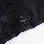 エステルラミーチェック マウンテンパーカー #NAVY [HQ-J023-051]