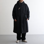 ヴィンテージNYパデッドダッフルロングCT #BLACK [D224-C445]