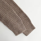 WILD NATURE YARN ‘HOMIE’ SWEATER #TERRACOTTA [NG23W-03SW01C]