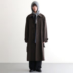 CASHMERE SHAGGY BALACLAVA #GREY [ST.1633]