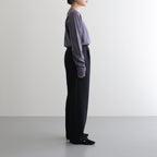 Wool Cashmere Seamless Knit #S/BLU [12520538]