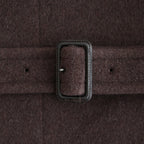 SUPER FINE WOOL MOSSER SOUTIEN COLLAR COAT #TOP BROWN [A26AC01WM]