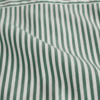 Broad L/S Oversized Regular Collar Shirt #GREEN STRIPE [GM234-50001STB]