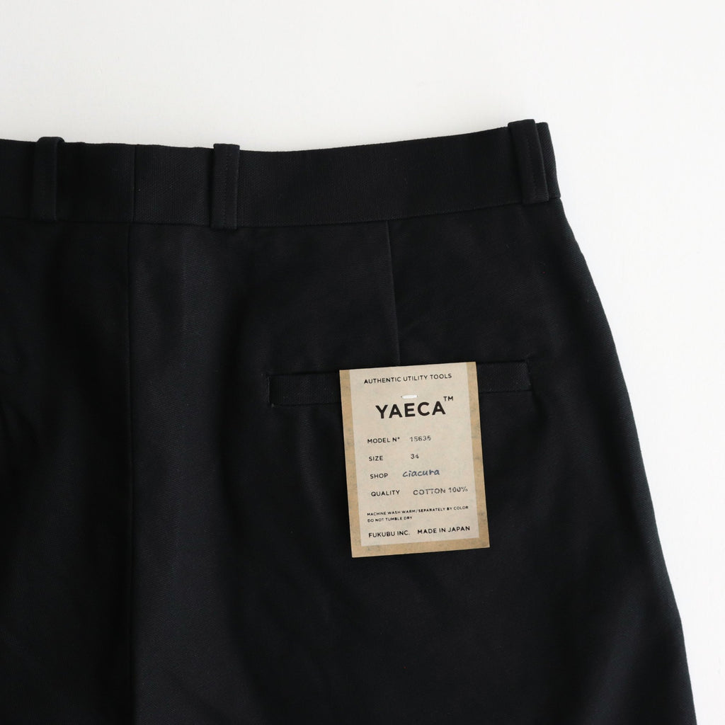chino tuck straight #d.navy [15635]
