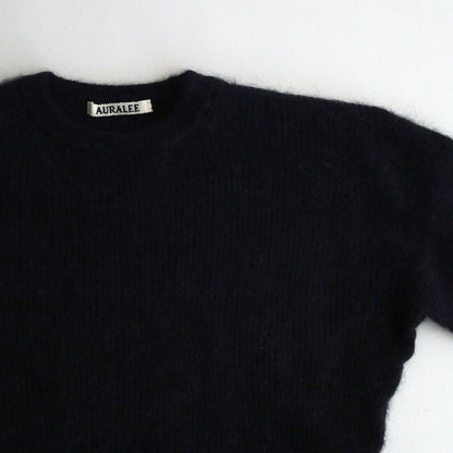 BABY SURI ALPACA SHEER KNIT P/O #NAVY [A24AP03AK]