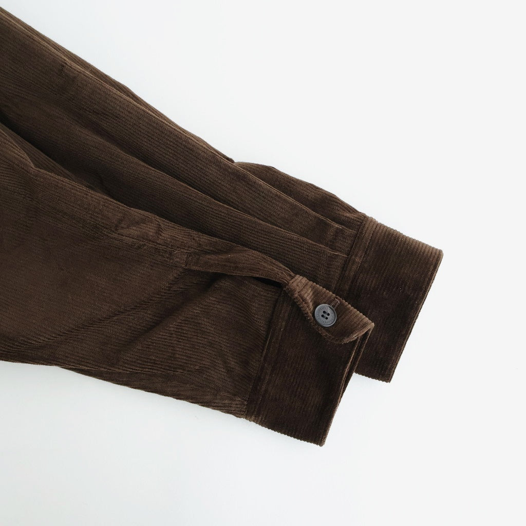 綿コーデュロイジャケット #BROWN [HP-B029-051]