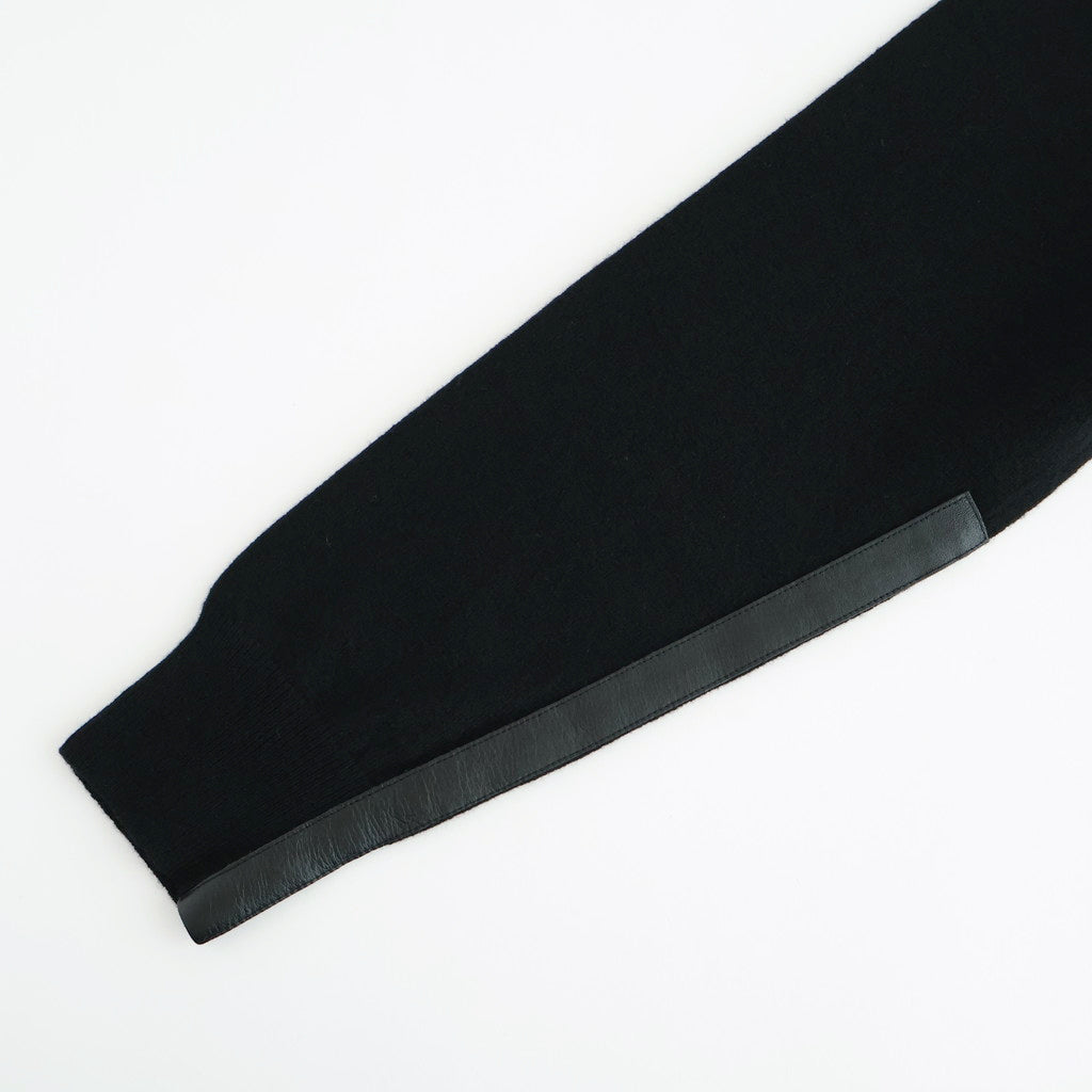 Fine Gauge Skipper Sweater #BLACK [YK25FW01126S]