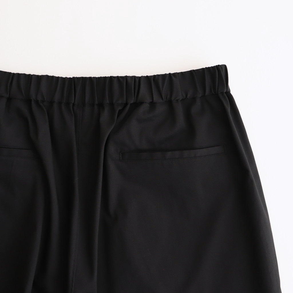 Solotex Twill Wide Chef Shorts #BLACK [GM251-40328B]