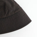 ナイロンオックス製品染セーラーハット #BROWN [HQ-K601-051]