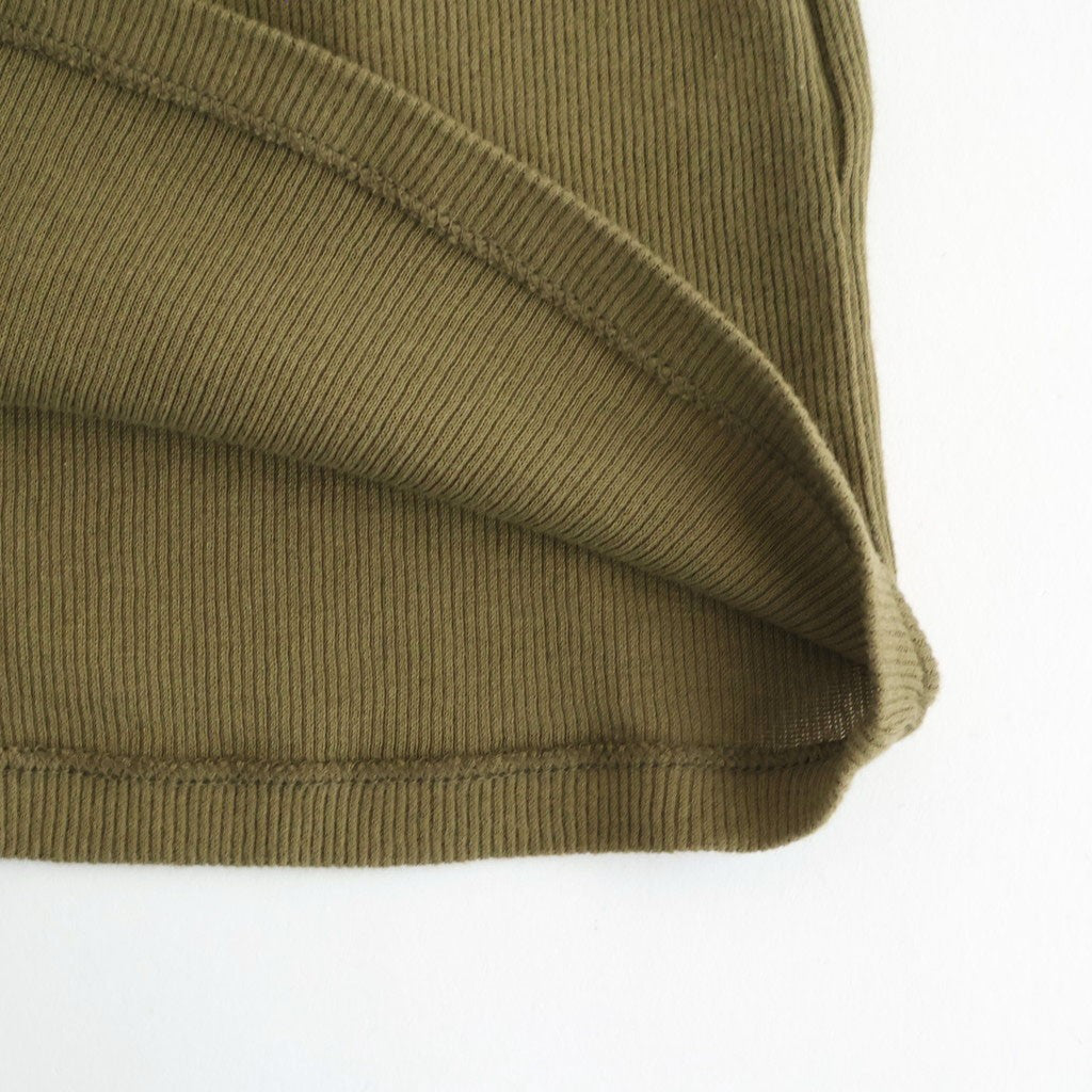 Gauze Teleco Tee #KHAKI [I26SS-CUT2]