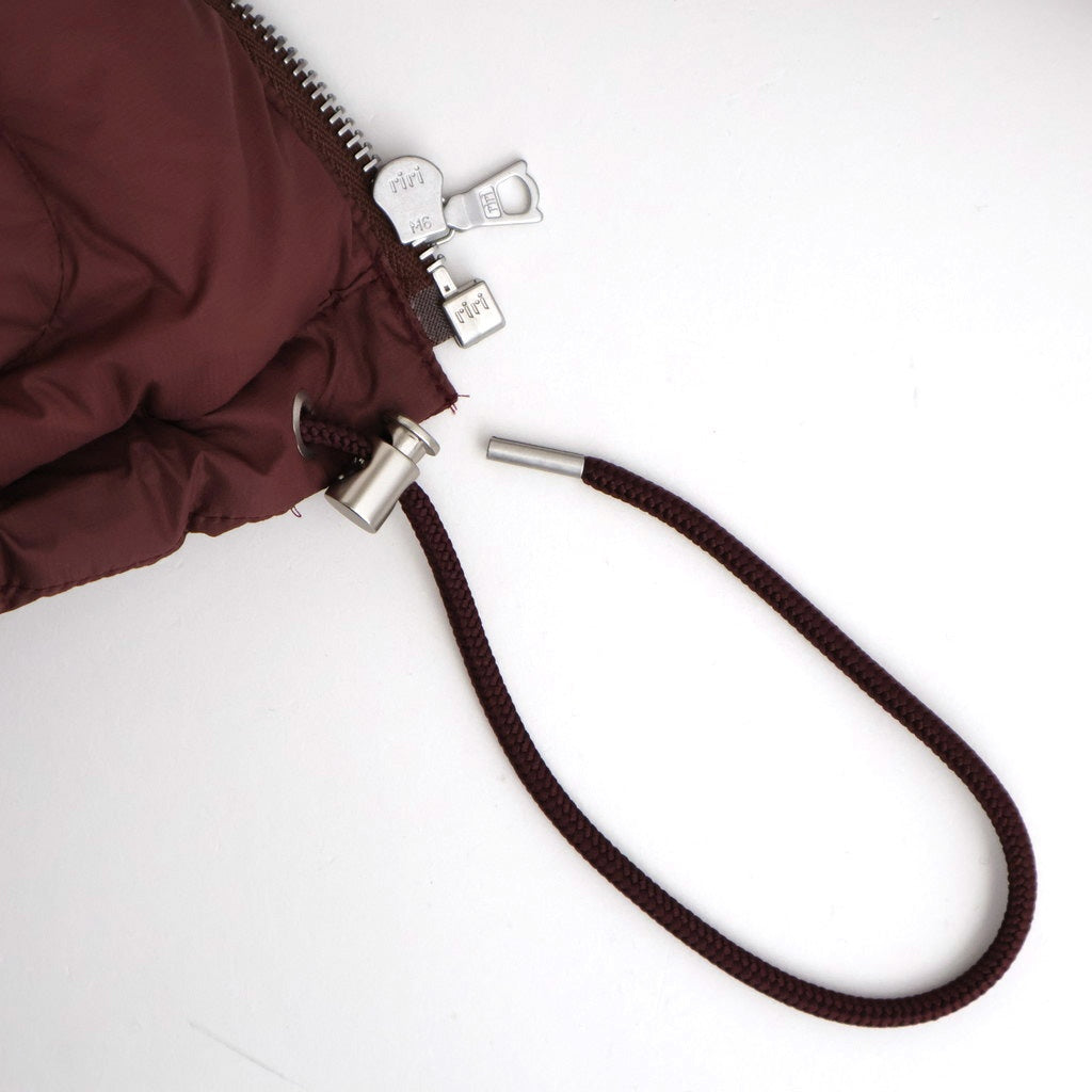 SUPER LIGHT NYLON RIPSTOP DOWN BLOUSON #BURGUNDY [A25AB03NL]