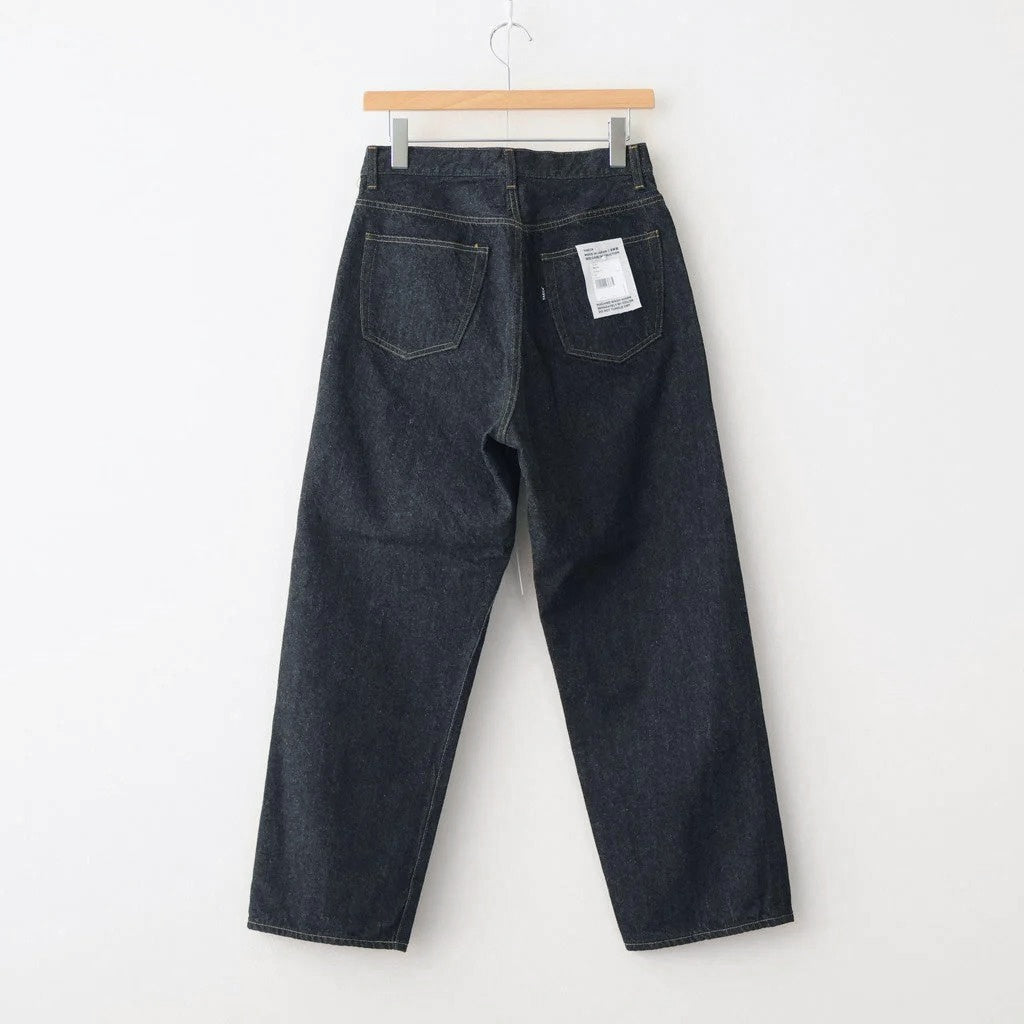 DENIM PANTS - WIDE STRAIGHT #black [11-13B]