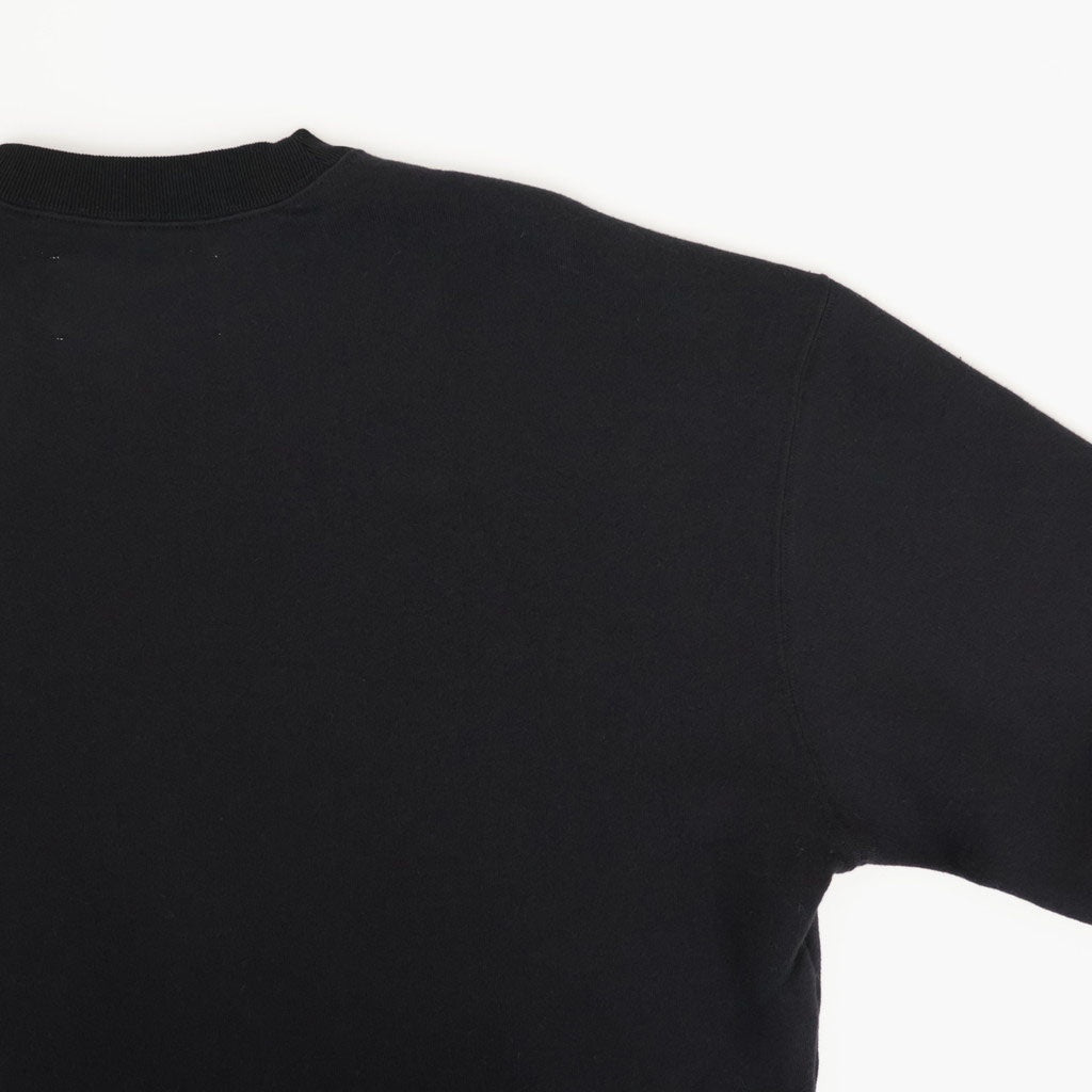 Cotton Brushed Sweat #BLK [12620601]