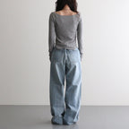女性モデル(ニシ):158cm　着用サイズ:F