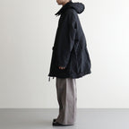 KATHARINE HAMNETT Recycle Polyester Half Coat #BLACK [YK25FW01128C-KH]