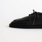 LEATHER LACE-UP SHOES #BLACK [A25AS06QD]