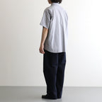 Button Shirt – Wide S/S #GRAY [11061113]