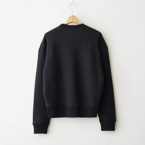 Cotton Brushed Sweat #BLK [12620601]