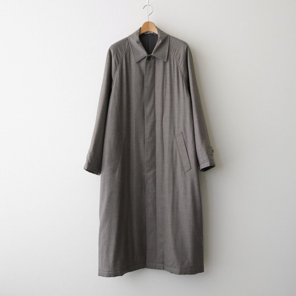 SUPER LIGHT WOOL PADDED COAT #TOP BROWN [A26AC01OS]