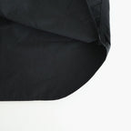 綿ナイロンウェザー L/S シャツ #BLACK [HQ-B013-051]