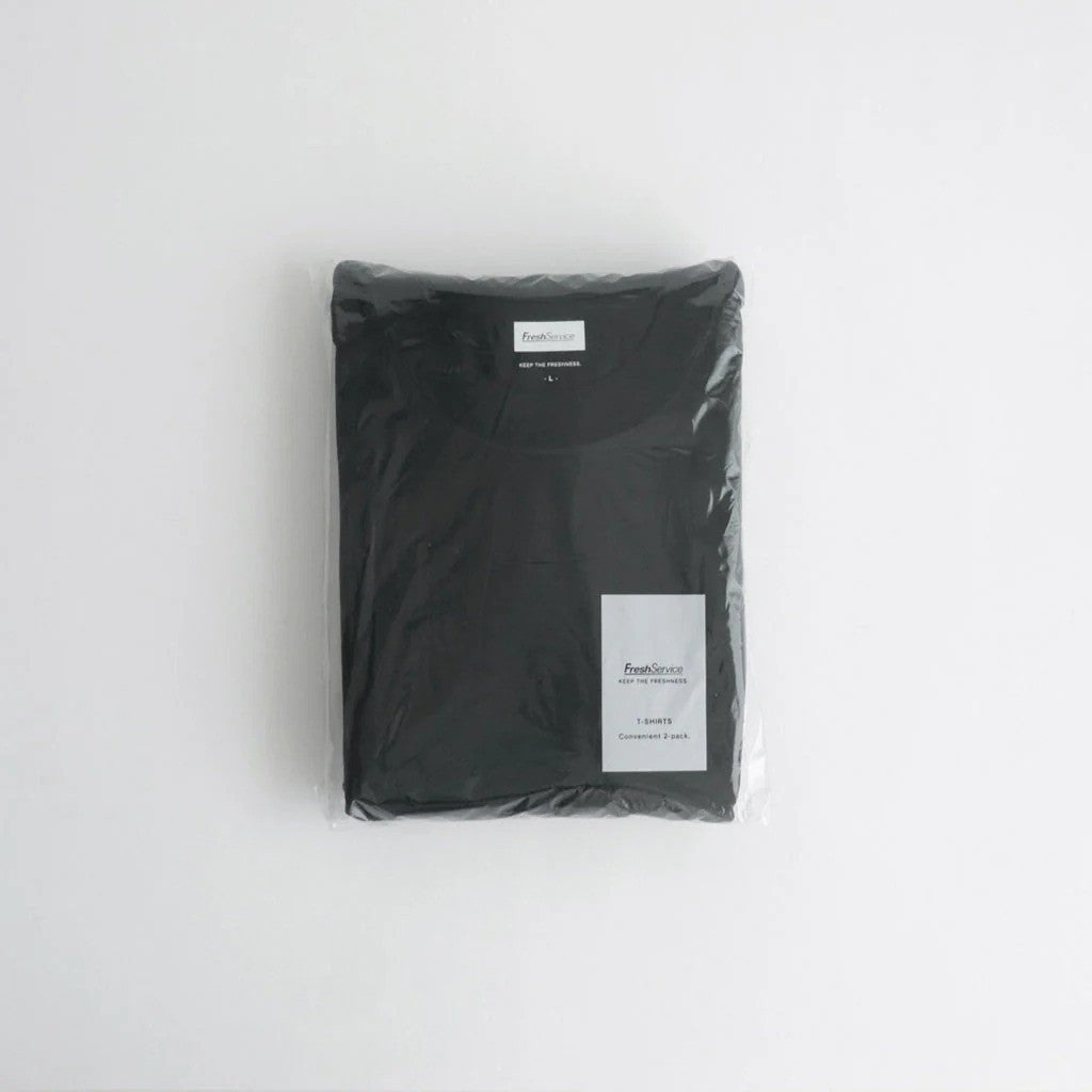 2-PACK CORPORATE S/S TEE #BLACK [FSP261-70130B]
