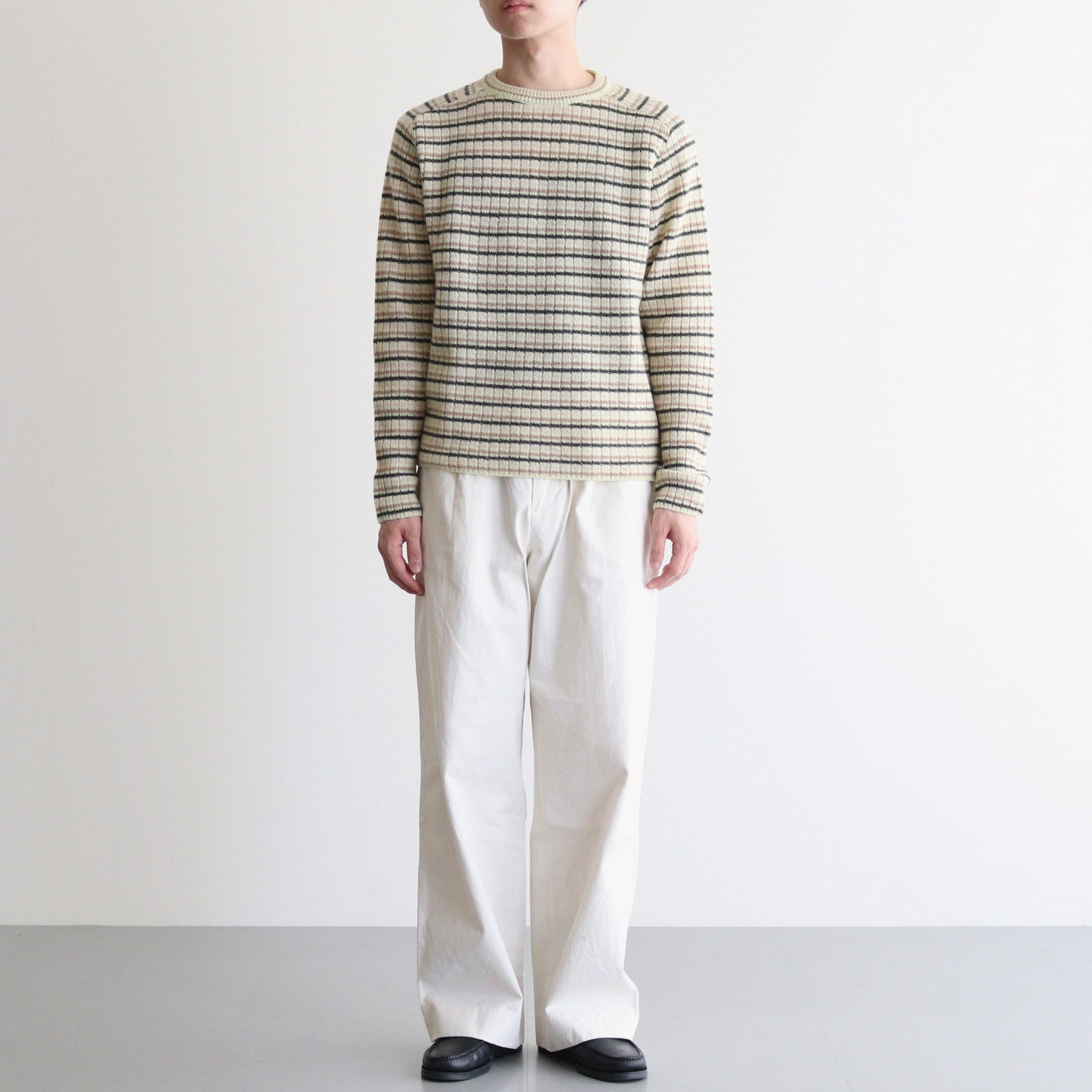 トップス AURALEE 19AW PURE SHETLAND WOOL KNIT P/O AURALEE(オーラリー) PURE SHETLAND WOOL KNIT P OA9AP03SL