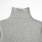 Soft Fraise Turtleneck Tops #GRY [12620602]