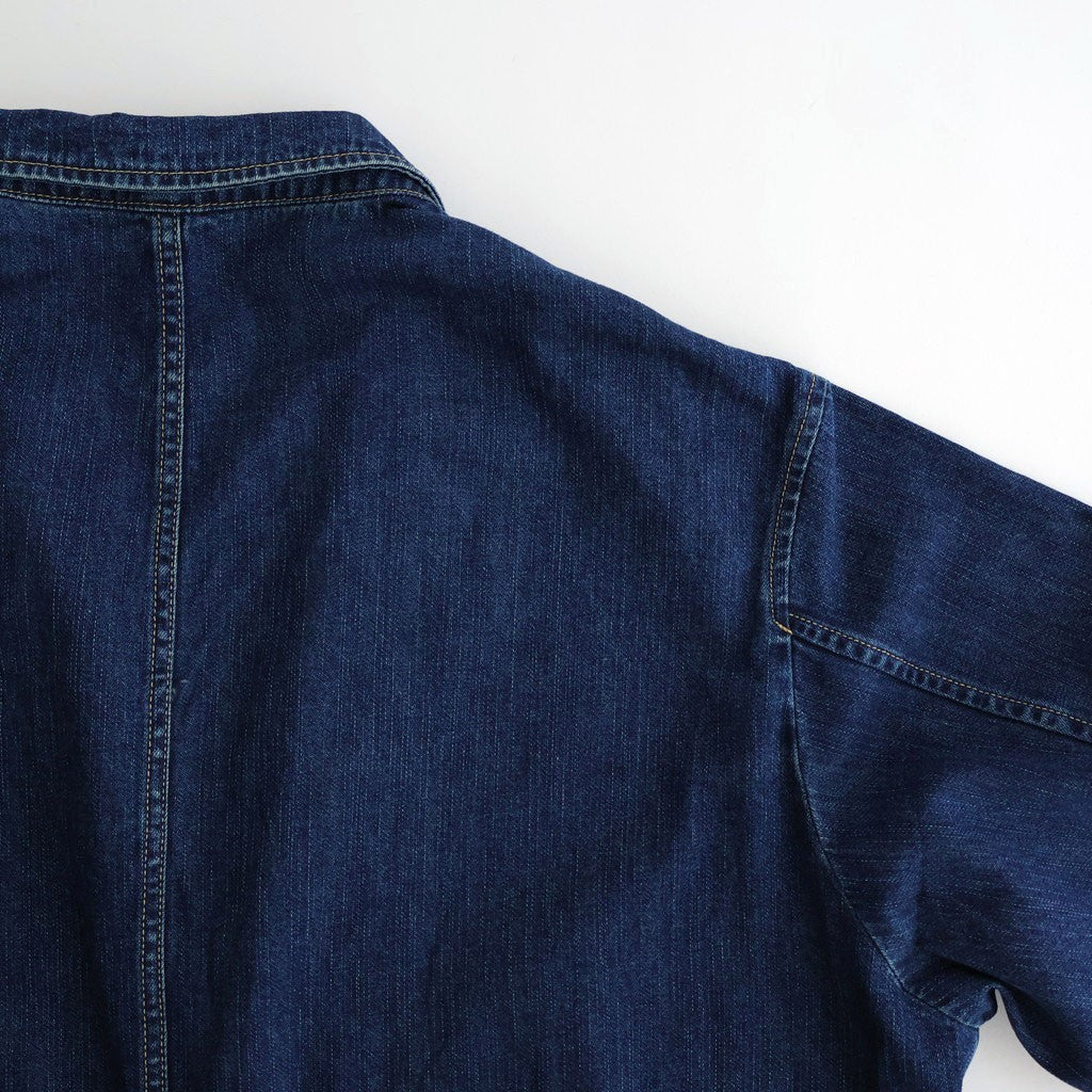WORKERS DENIM JACKET #FADE INDIGO [FSC261-20264FB]