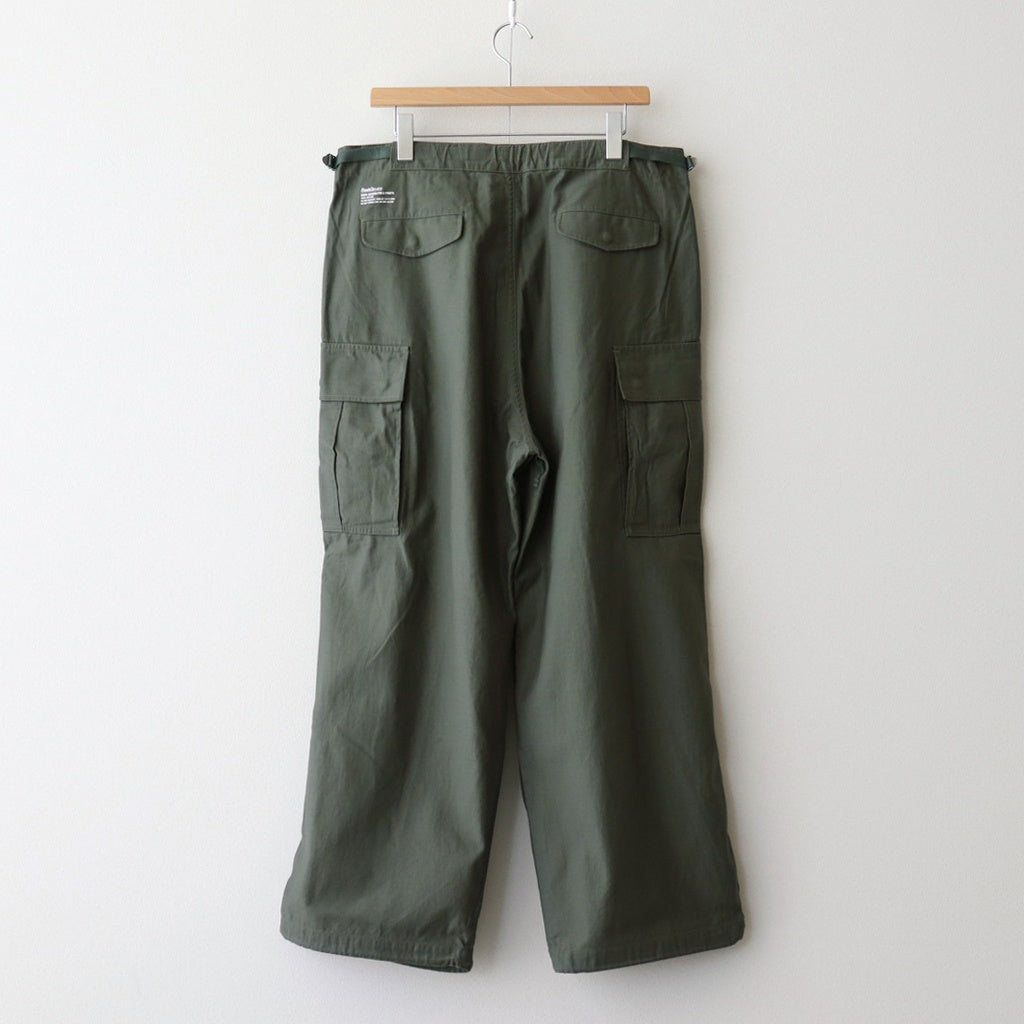BACK SATEEN FIELD PANTS #GREEN [FSC251-40137]