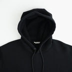 SMOOTH SOFT SWEAT P/O PARKA #BLACK [A26AP01TU]