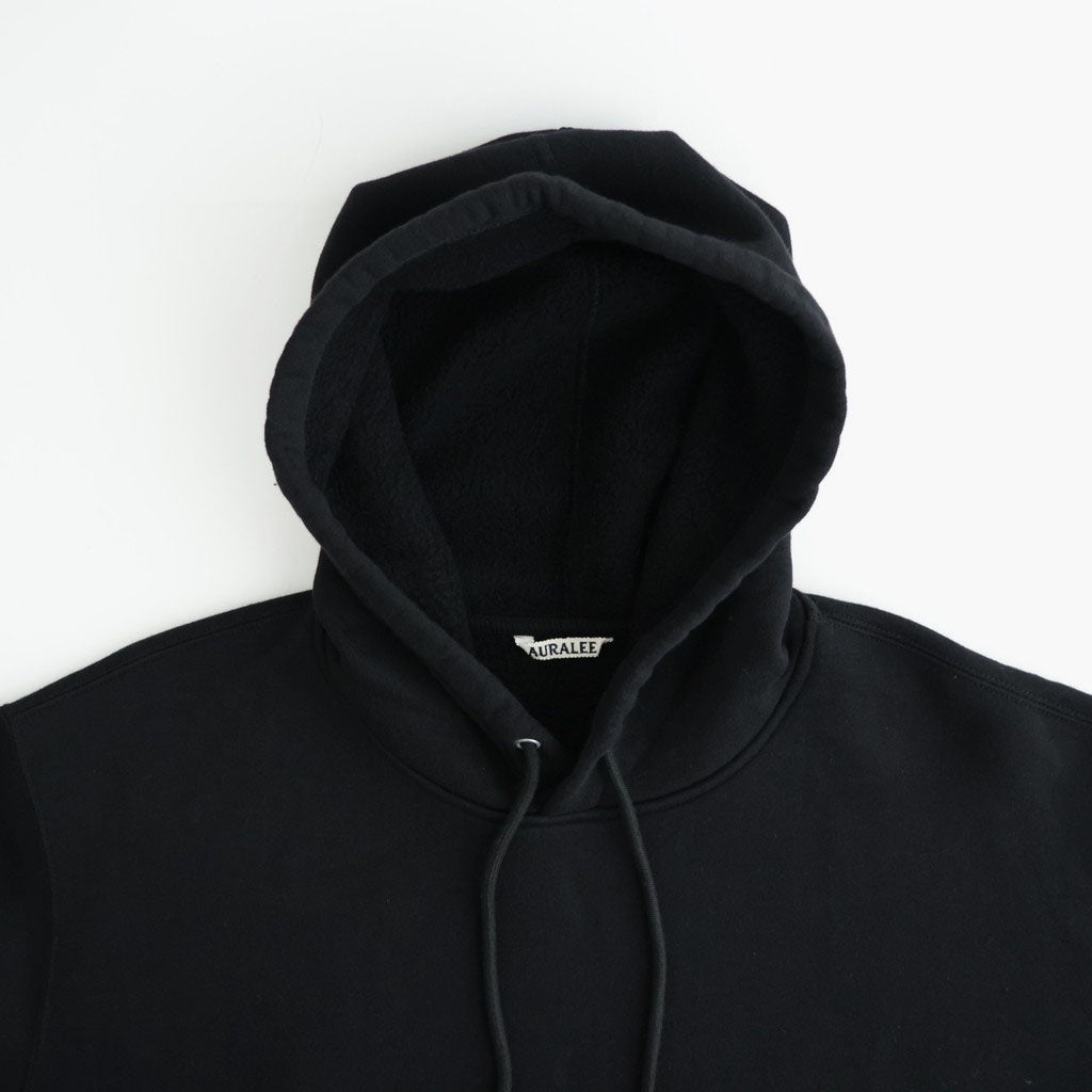 SMOOTH SOFT SWEAT P/O PARKA #BLACK [A26AP01TU]