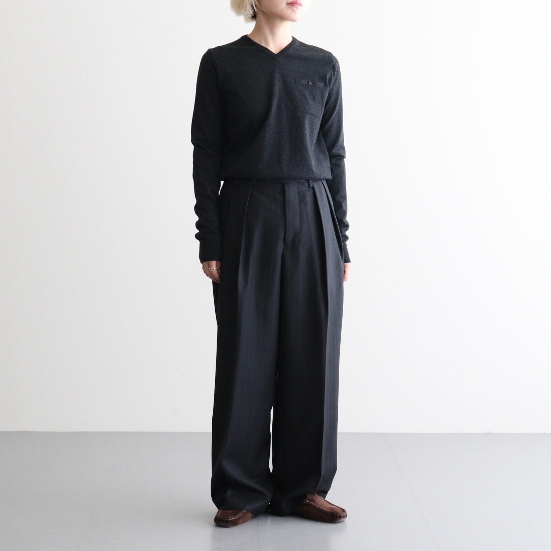 女性モデル(マツオ):156cm　着用サイズ:0